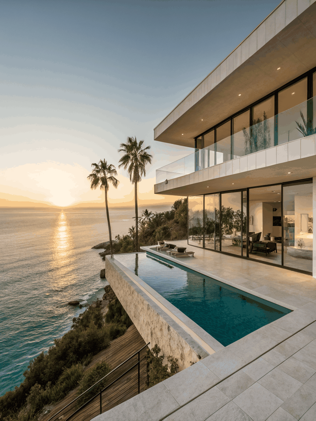 Luxury villa overlooking the Mediterranean sea in Costa Blanca