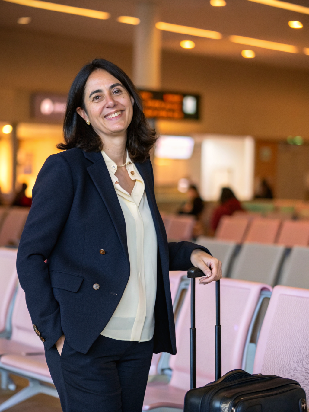 Portrait of Elena Rodriguez, Head of Relocation